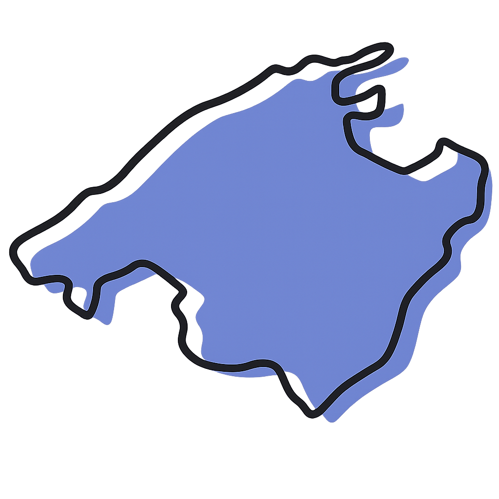Mallorca map